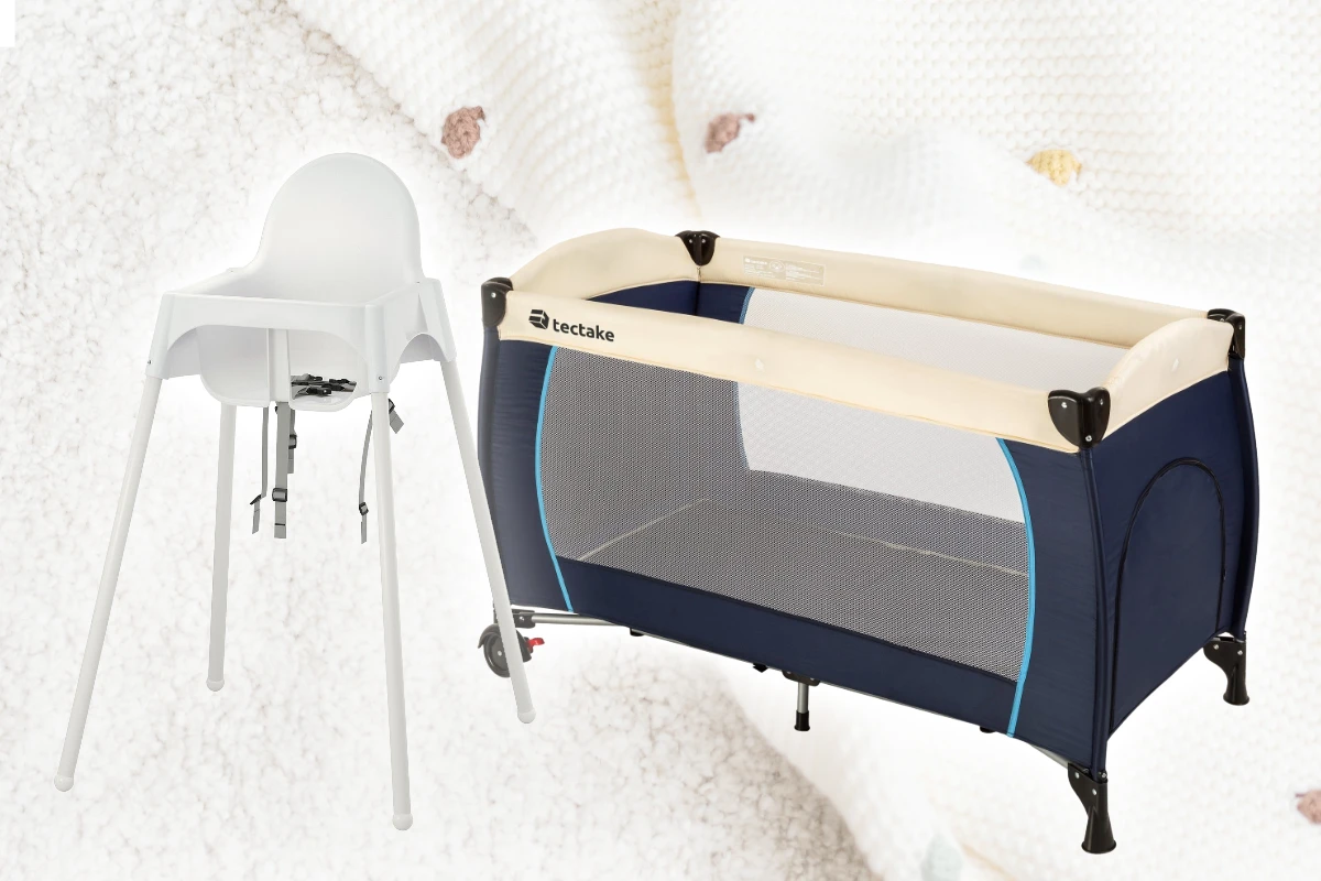 Babyfett und Hochstuhl